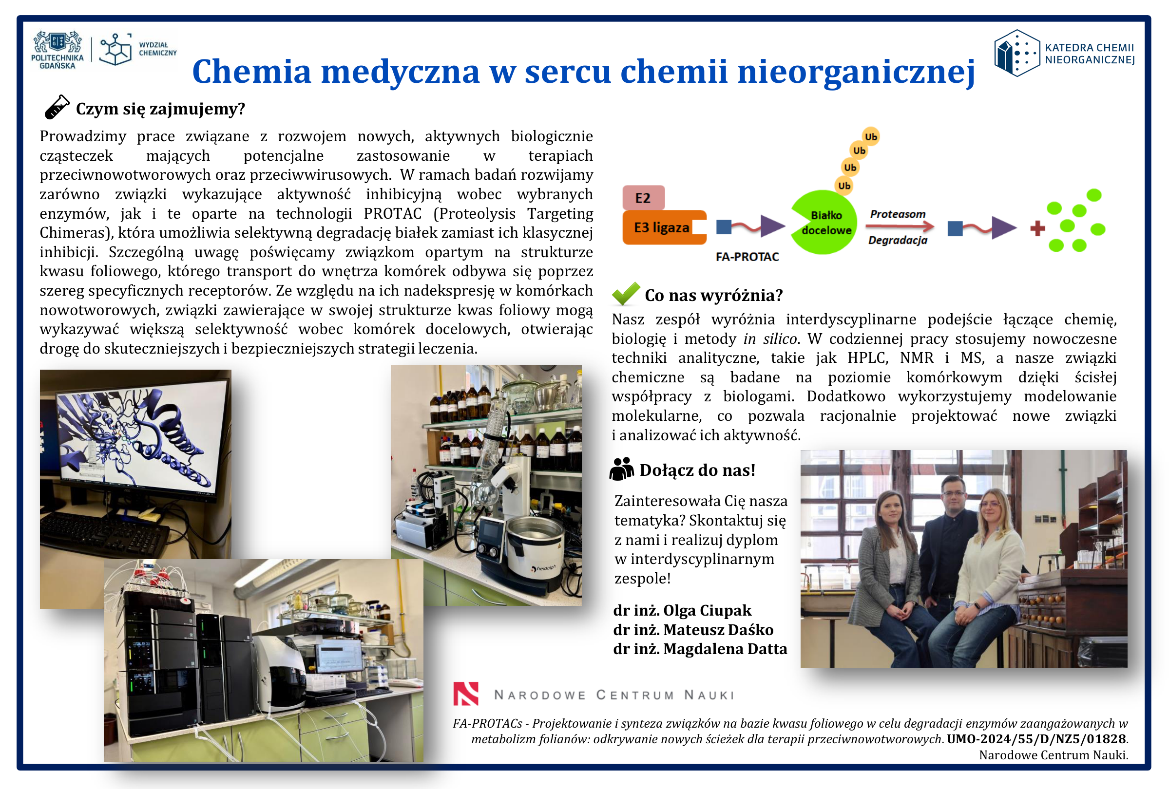 Chemia medyczna w sercu chemii nieorganicznej
