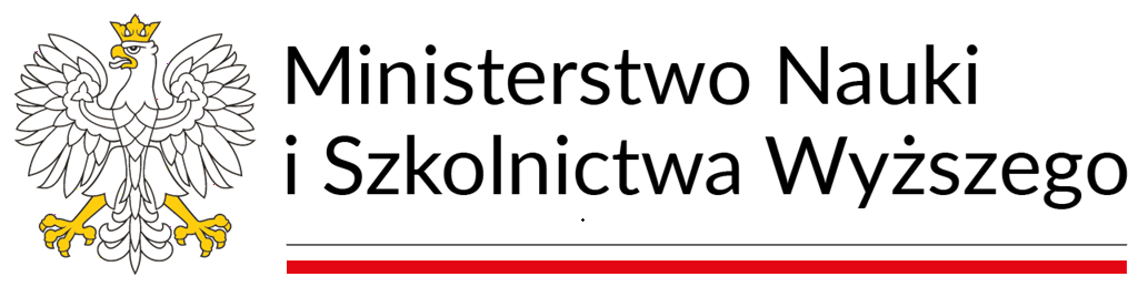 Godło Polski i napis Ministerstwo Nauki i Szkolnictwa Wyższego