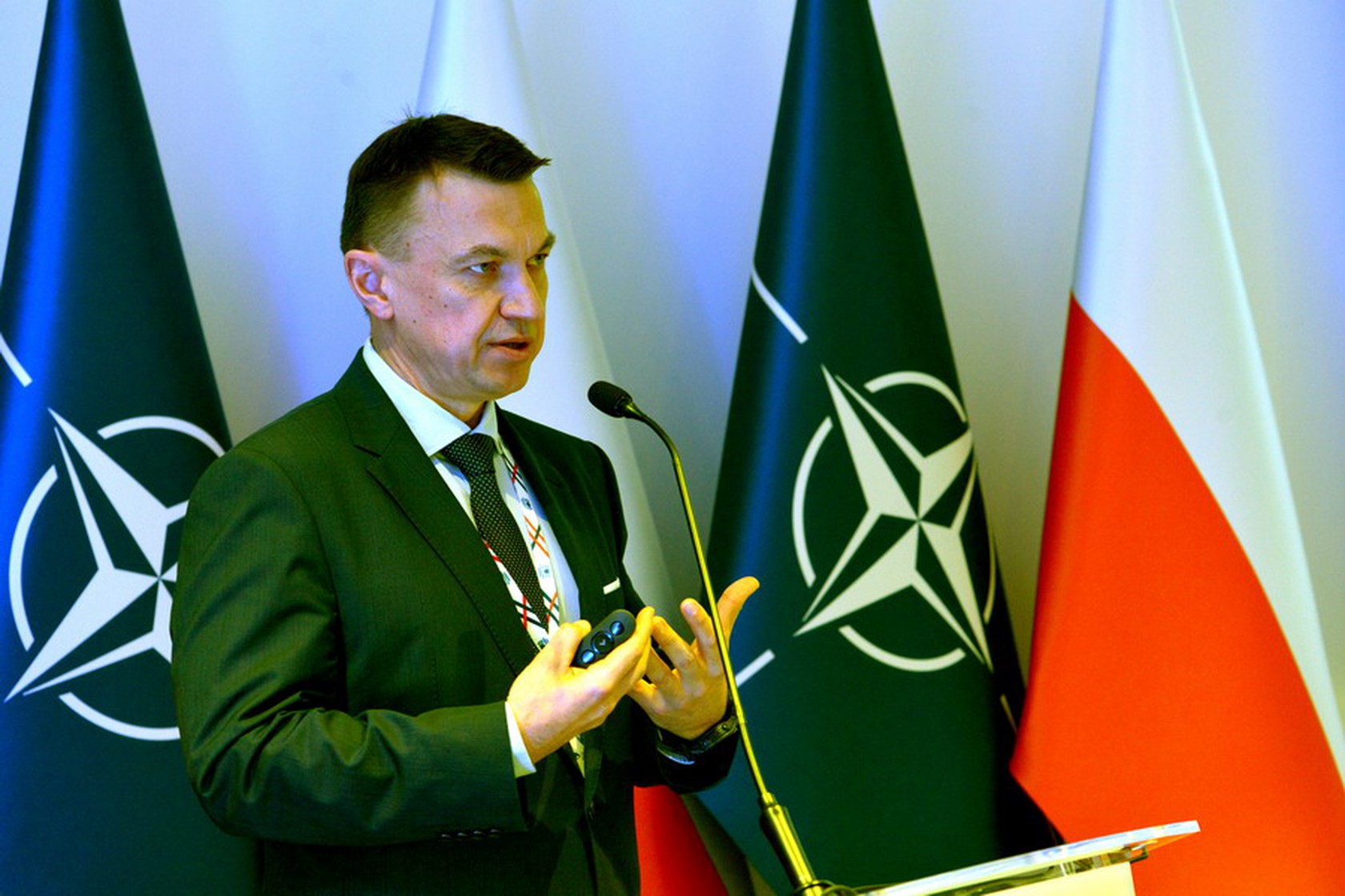 Prof. Łukasz Kulas, pełnomocnik rektora PG ds. NATO DIANA fot. Krzysztof Krzempek/PG