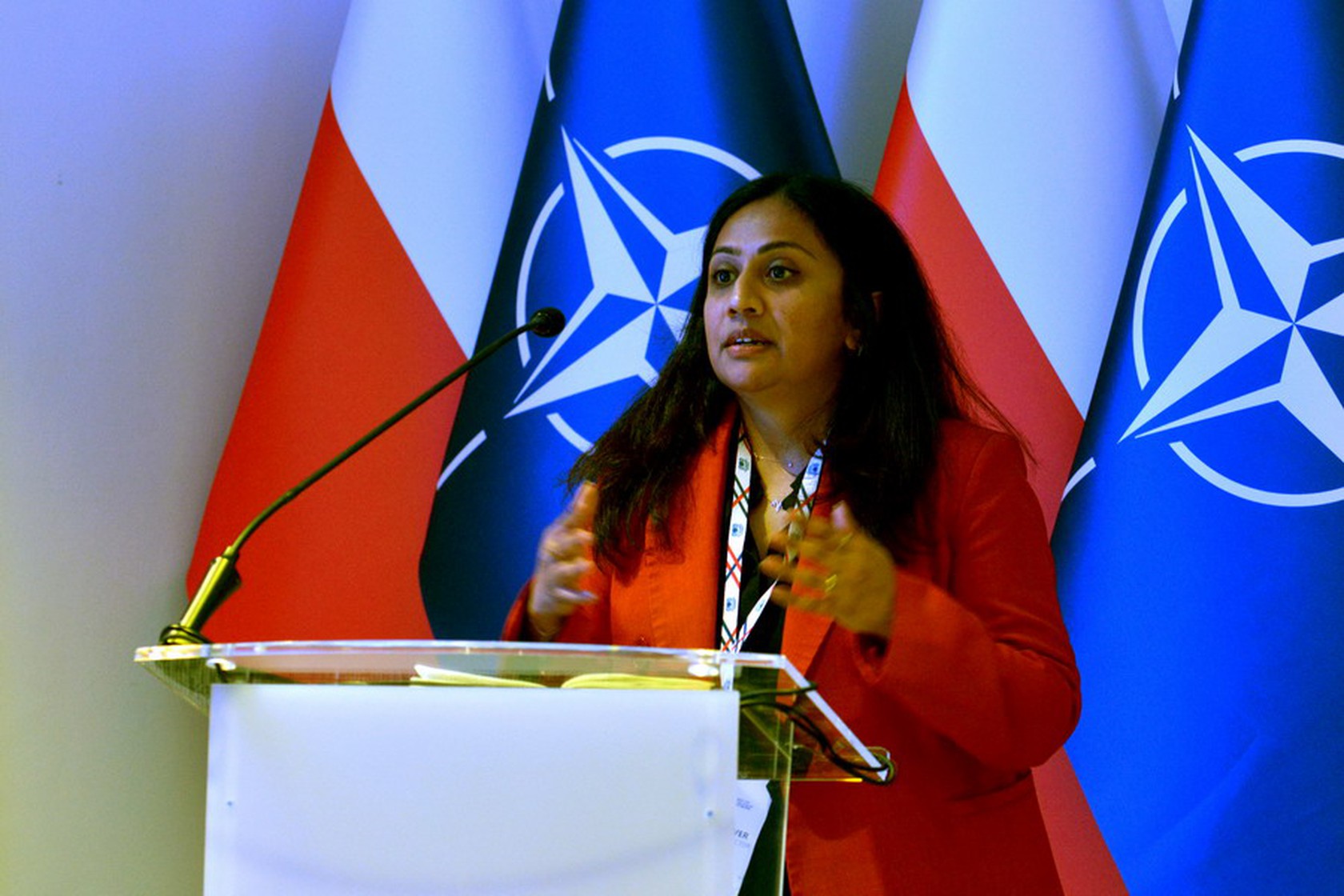 Jyoti Hirani-Driver, Acting Managing Director NATO DIANA fot. Krzysztof Krzempek/PG
