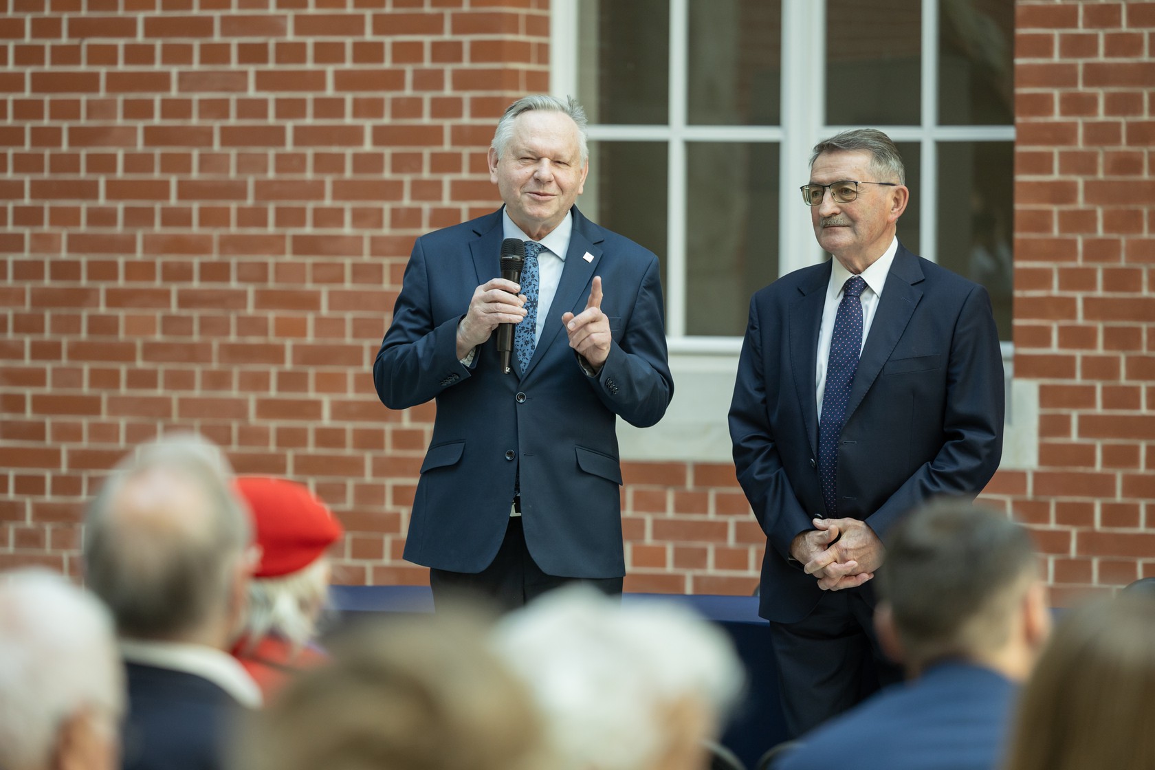 Seminarium otworzyli prof. Józef Sienkiewicz, prorektor ds. współpracy PG i prof. Jerzy Błażejowski, prezes GTN. Fot. Krzysztof Mystkowski / Politechnika Gdańska