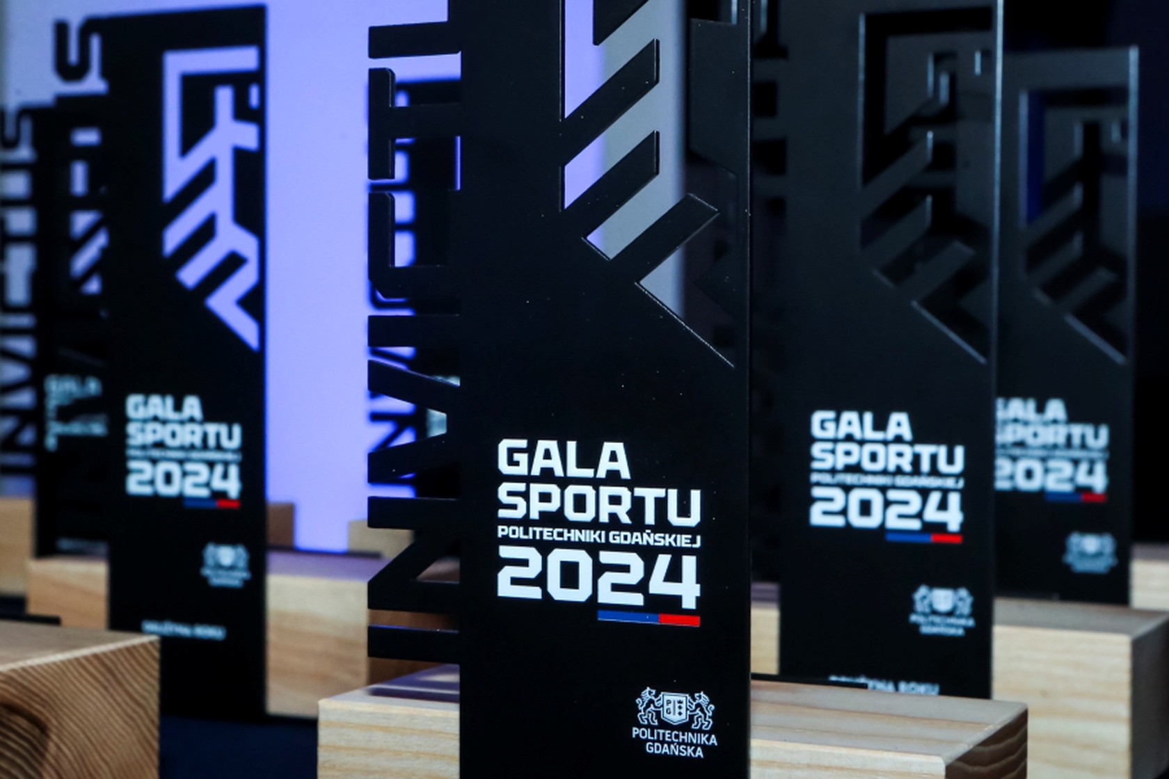 Invictus - statuetka z Gali Sportu Akademickiego PG 2024
