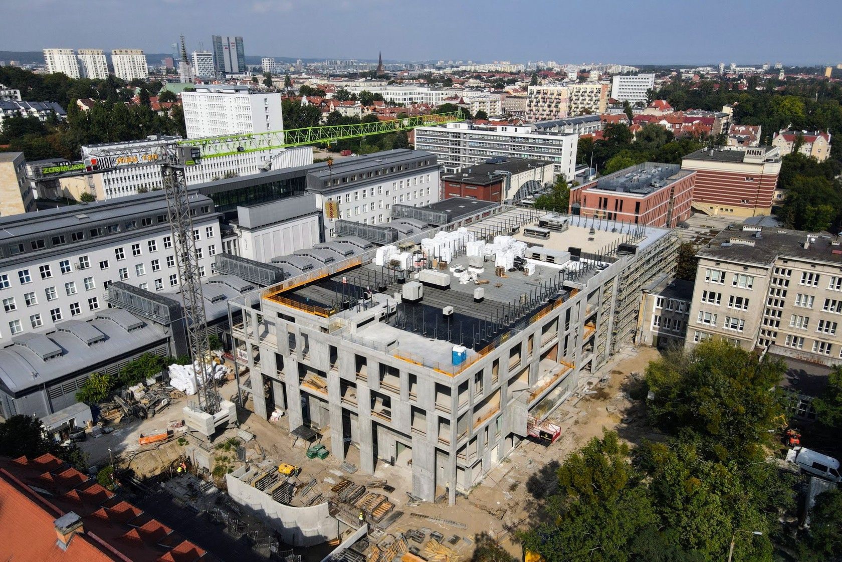 Budowa Centrum Ekoinnowacji PG