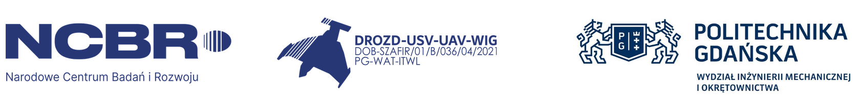Projekt finansowany przez Narodowe Centrum Badań i Rozwoju - Umowa nr DOB SZAFIR/01/B/036/04/2021 o wykonanie i finansowanie projektu realizowanego na rzecz obronności i bezpieczeństwa państwa w ramach konkursu 4/SZAFIR/2021 pt. „Bezzałogowa platforma nawodno-powietrzna wykorzystująca efekt przypowierzchniowy wspierająca działania Wojsk Specjalnych na akwenach morskich”.
