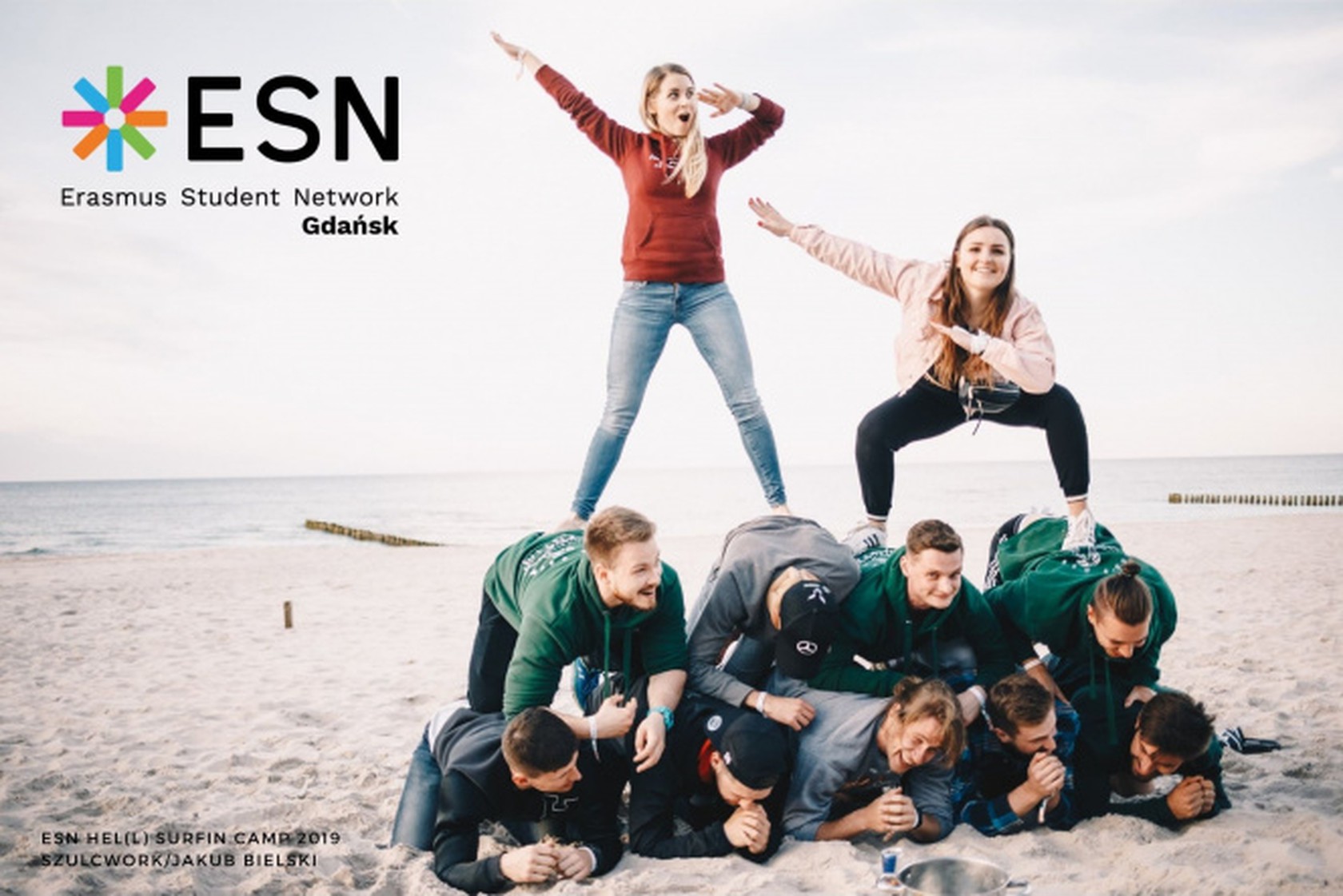 studenci na plaży