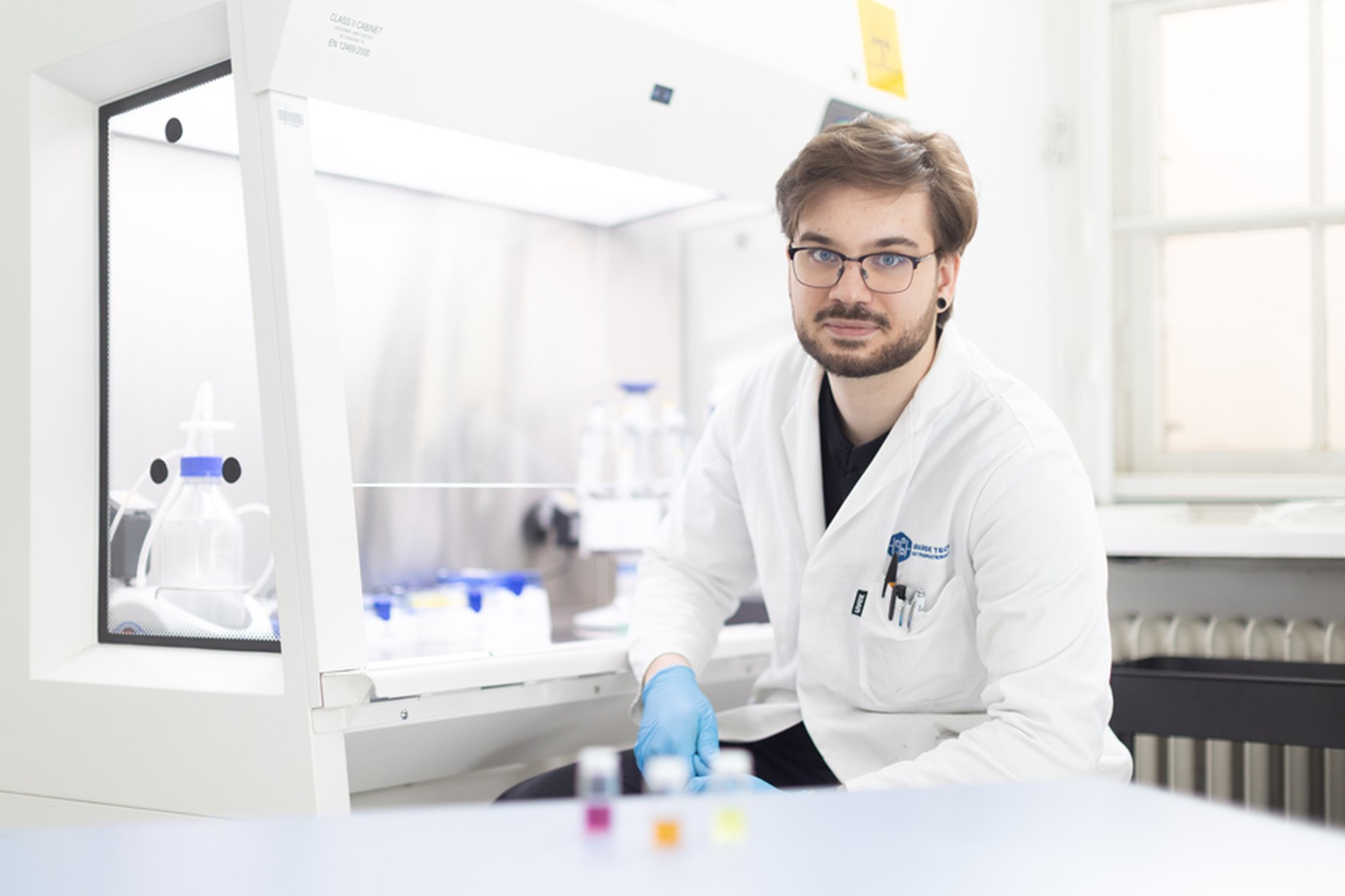 Dr Tomasz Swebocki. Fot. Łukasz Głowala / Politechnika Gdańska