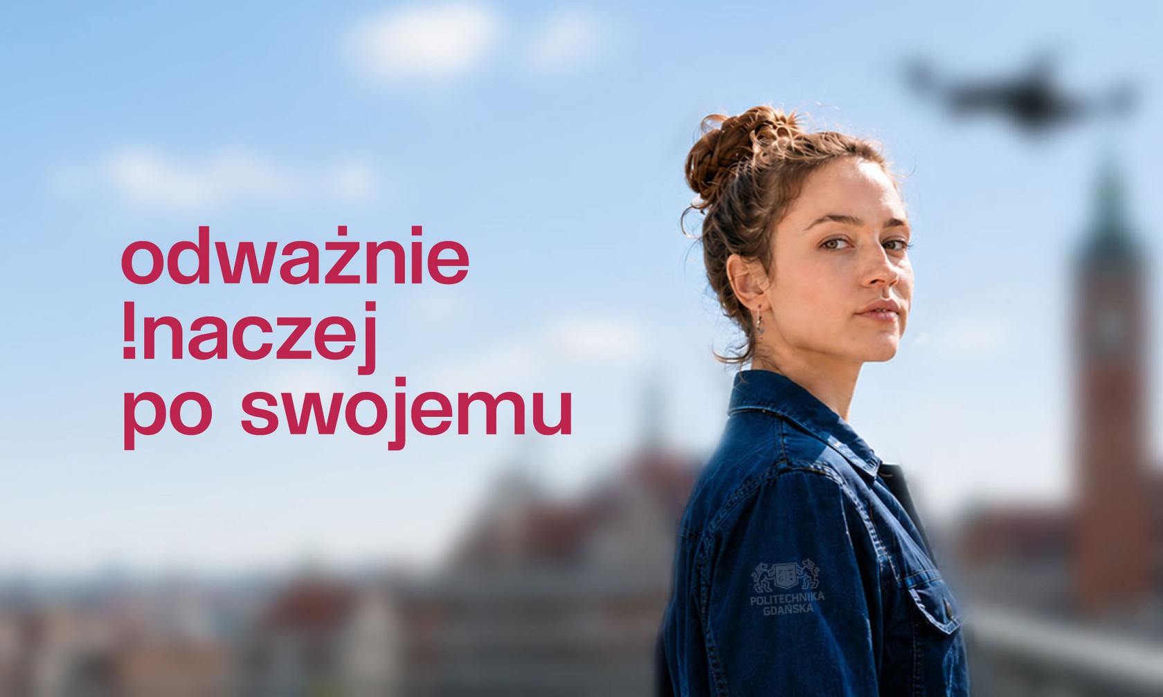 dziewczyna z dronem