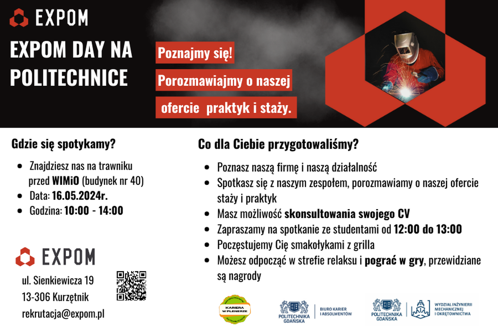 Grafika Expom Day na Politechnice