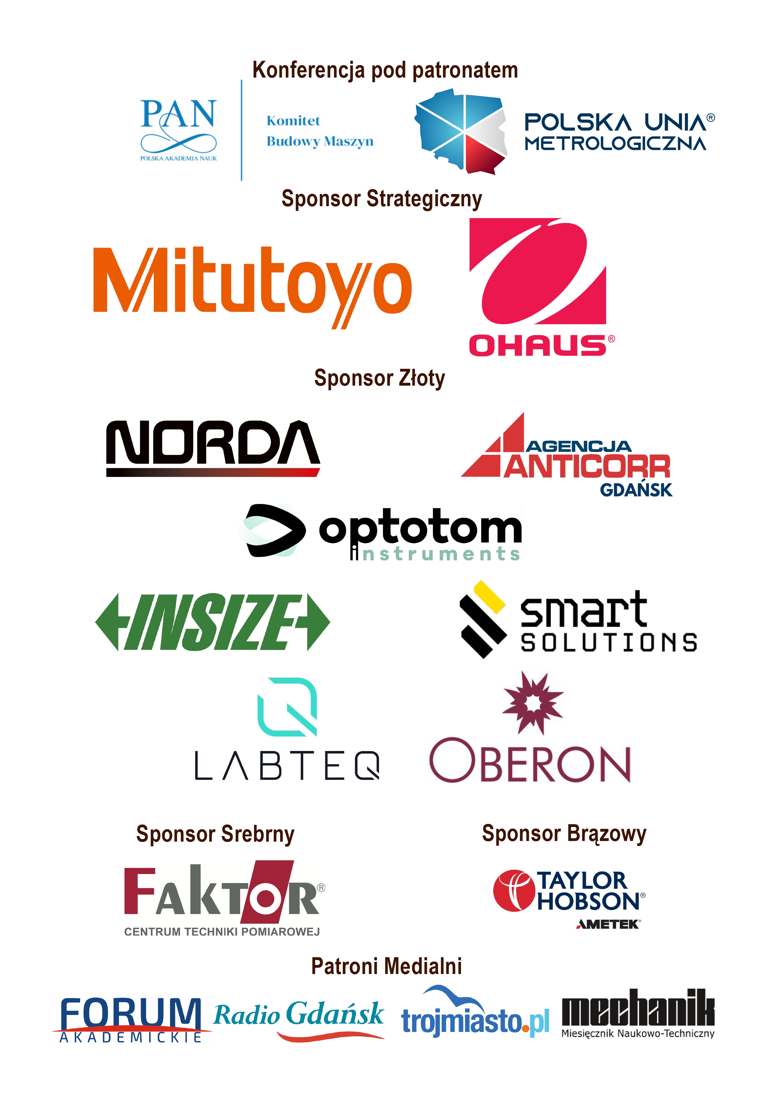 Patroni i Sponsorzy